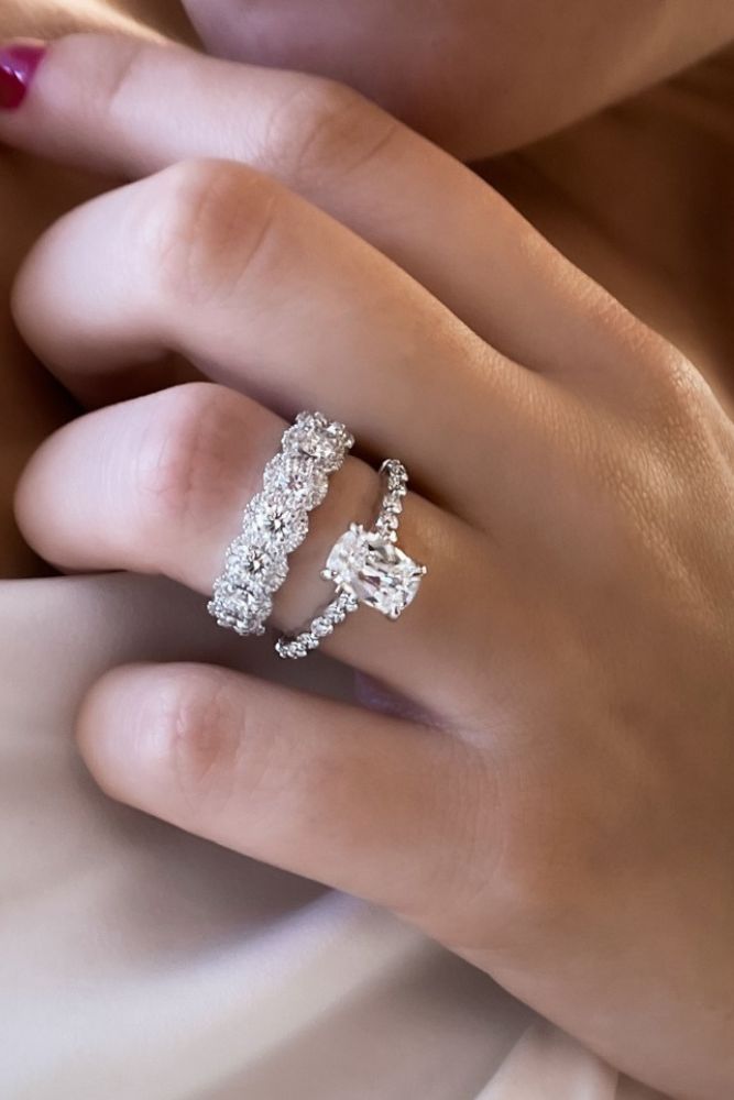 wedding ring sets with asscher emerald diamonds2