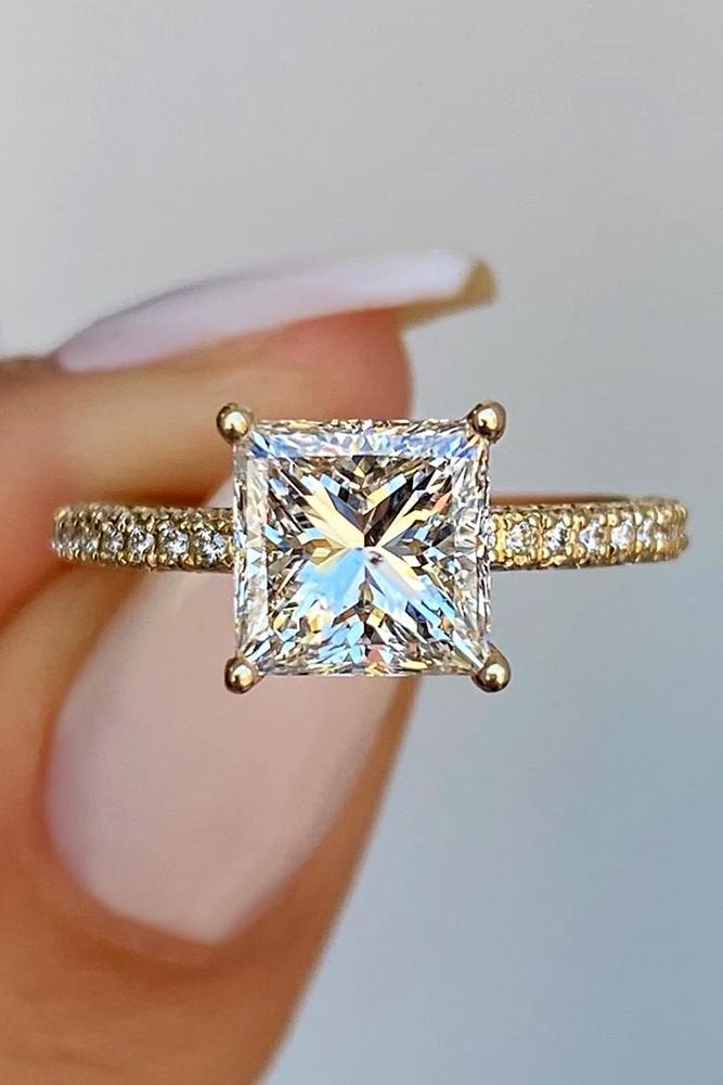diamond engagement rings three stone ring round princess cut engagement ring