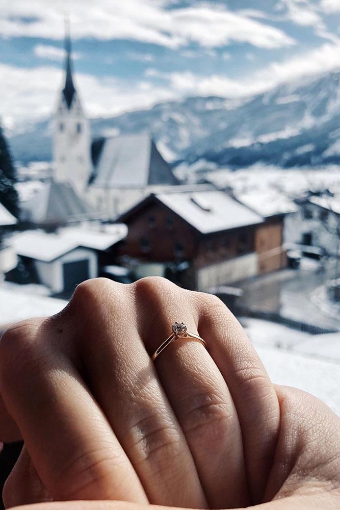 engagement photos engagement announcement winter proposal