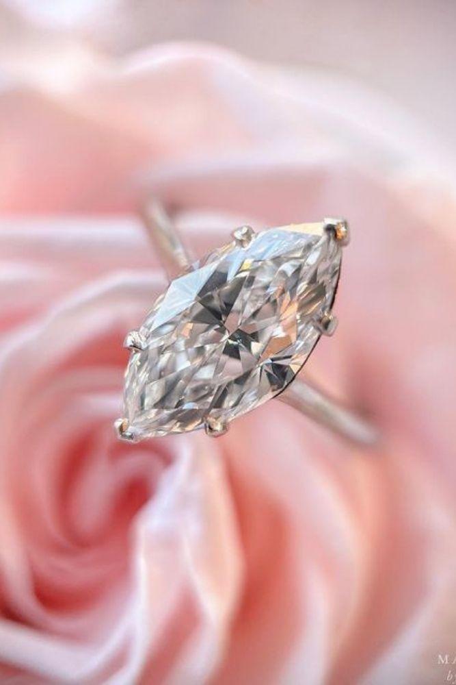 marquise diamond white gold engagement rings