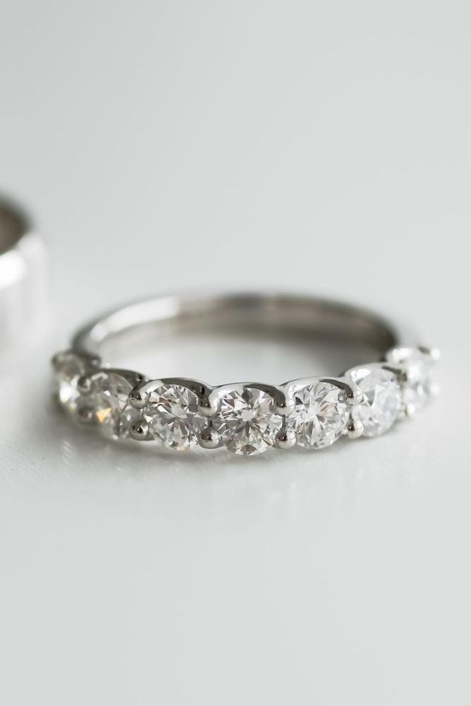 matching wedding bands in white gold