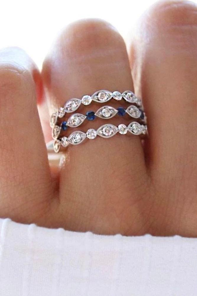sapphire engagement rings white gold engagement rings wedding band