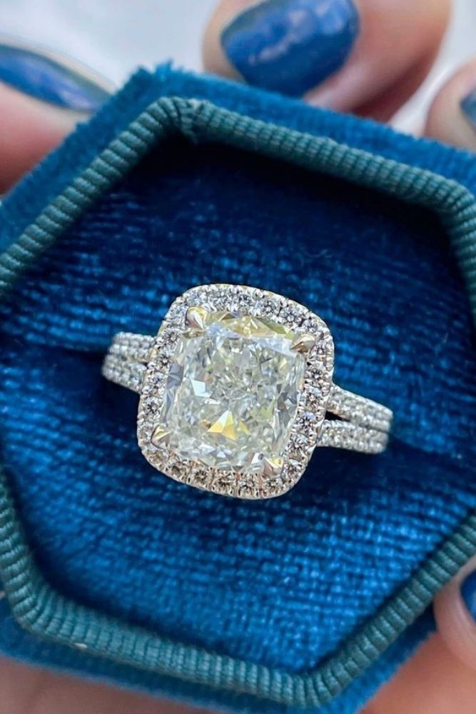 diamond engagement rings cushion princess cut rings1