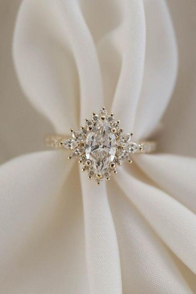 diamond engagement rings marquise cut rings