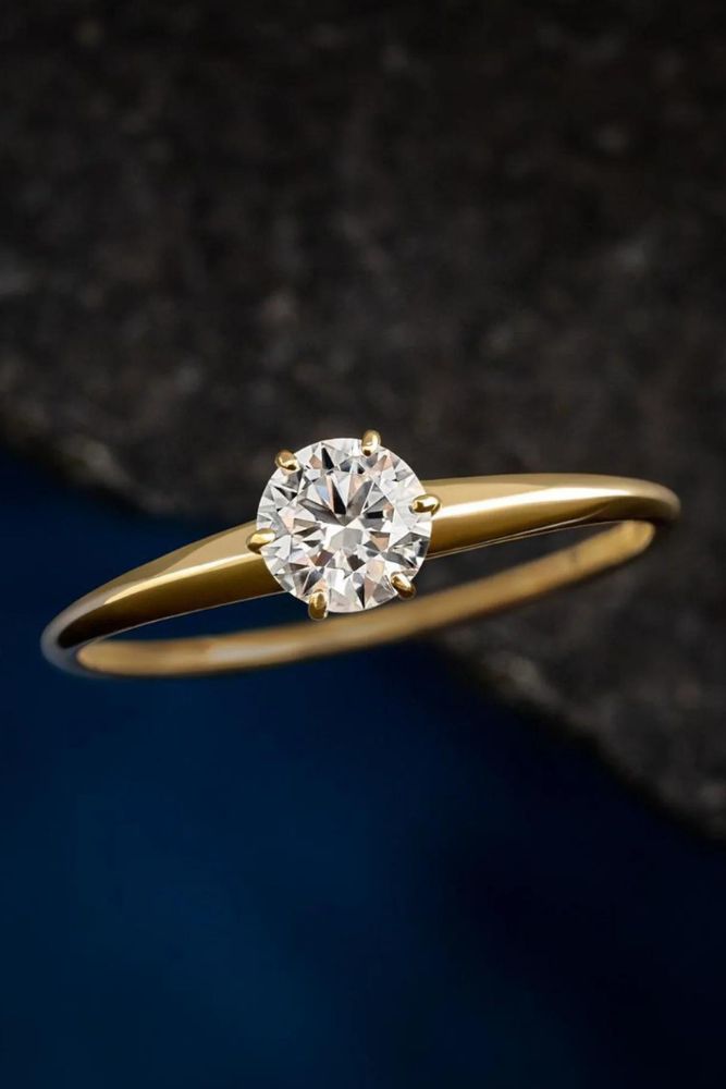 diamond engagement rings round diamond rings