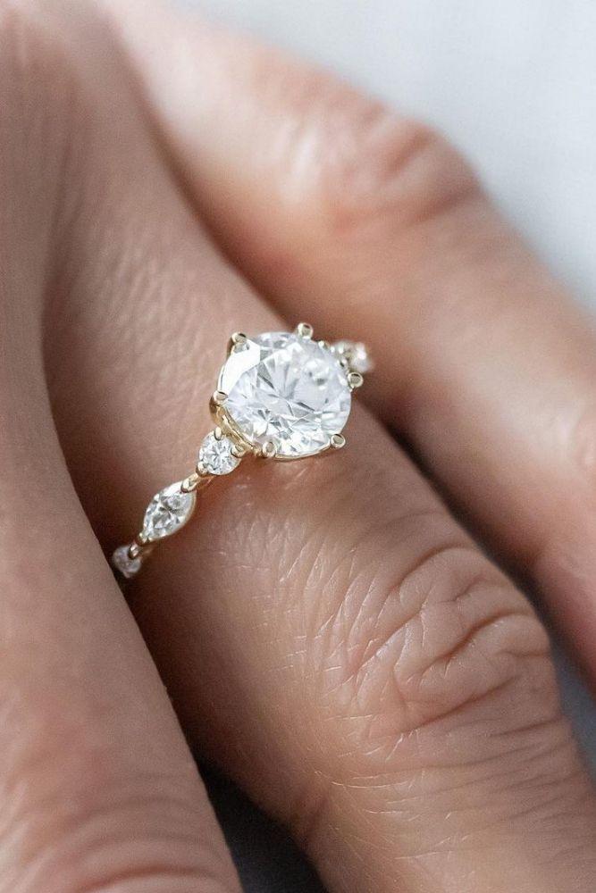 diamond engagement rings three stone rings1