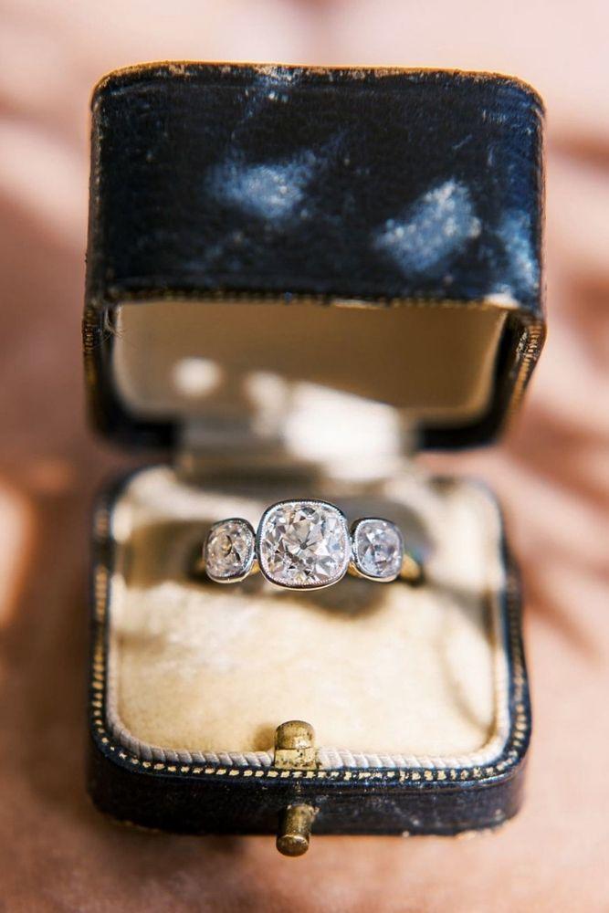 diamond engagement rings three stone rings