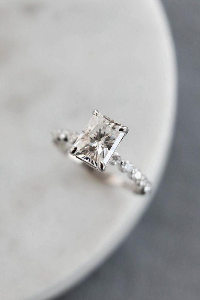 diamond engagement rings with pave band2