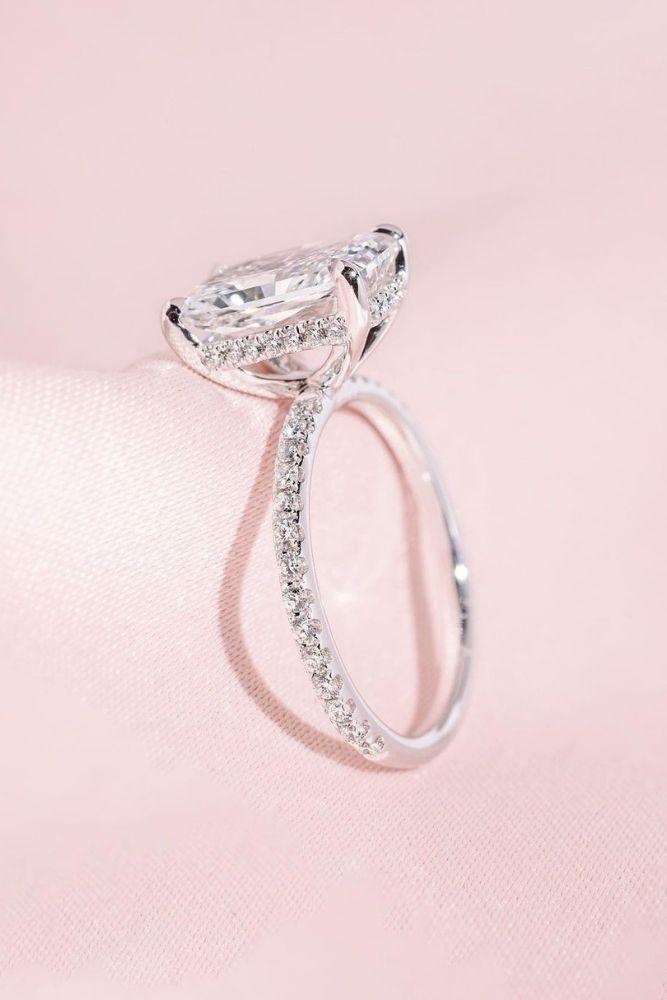 white gold engagement rings solitaire rings in white gold2