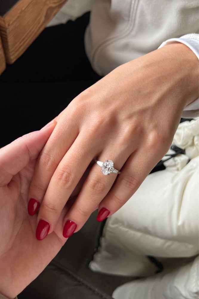 oval engagement rings simple rings