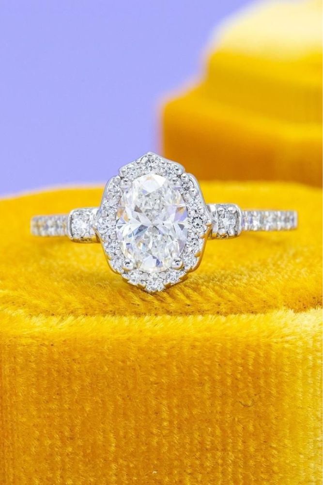oval engagement rings vintage rings1