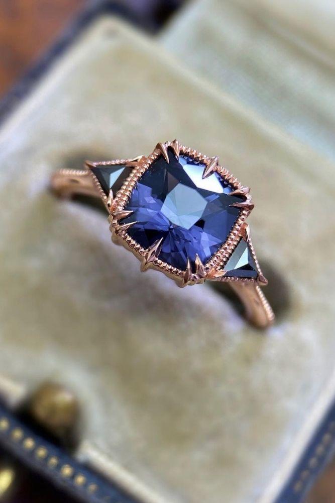 vintage engagement rings amazing rings in rose gold