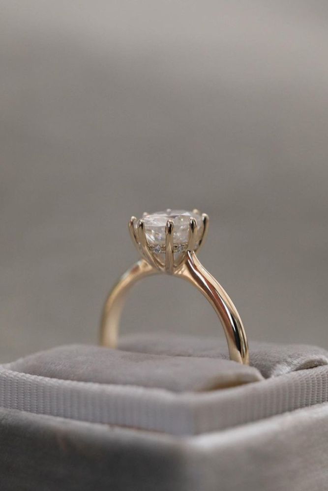 simple engagement rings radiant cut diamonds rings1