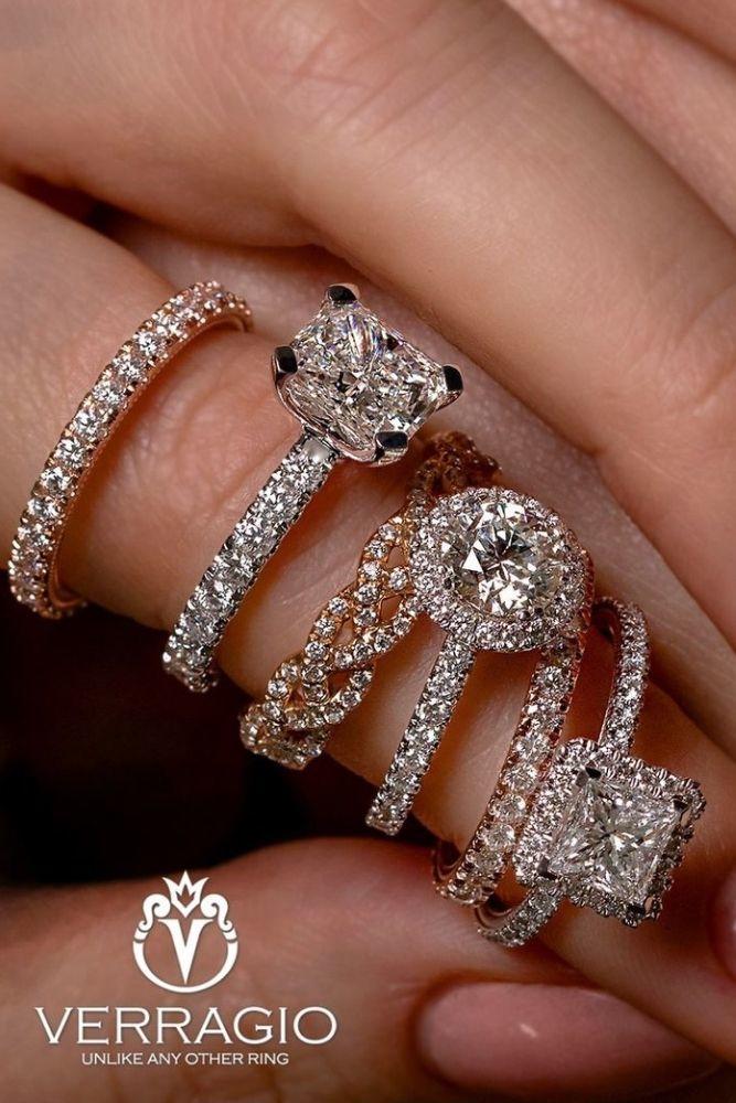 simple engagement rings radiant cut diamonds rings1