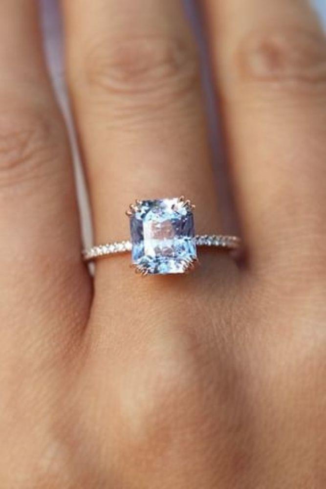 sapphire engagement rings in rose gold1