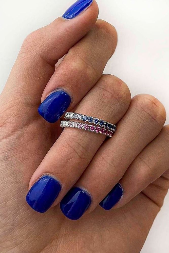 sapphire engagement rings wedding bands