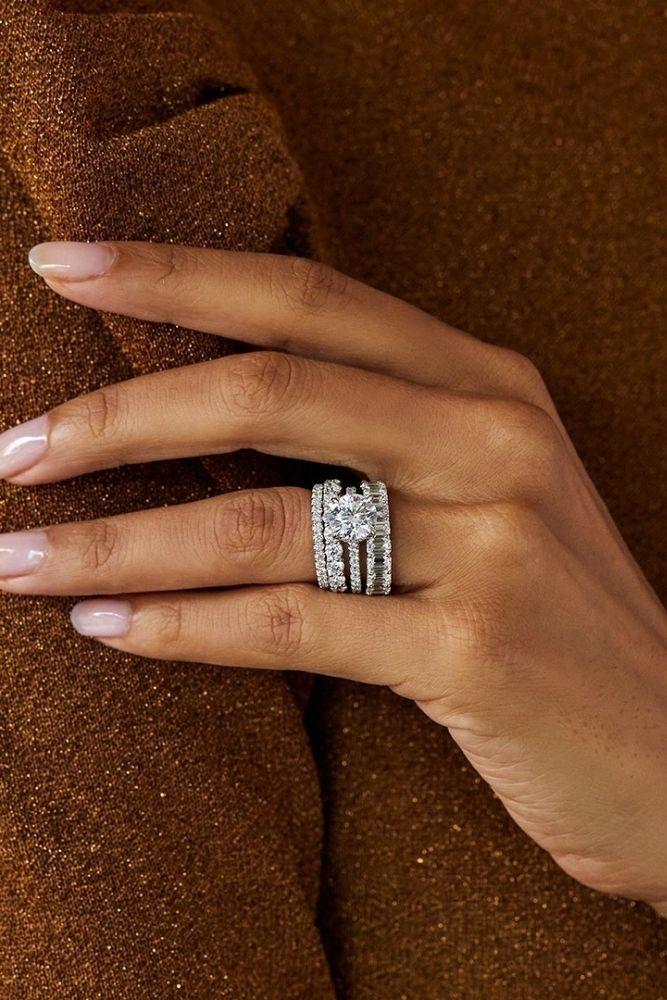 bridal sets white gold amazing wedding bands