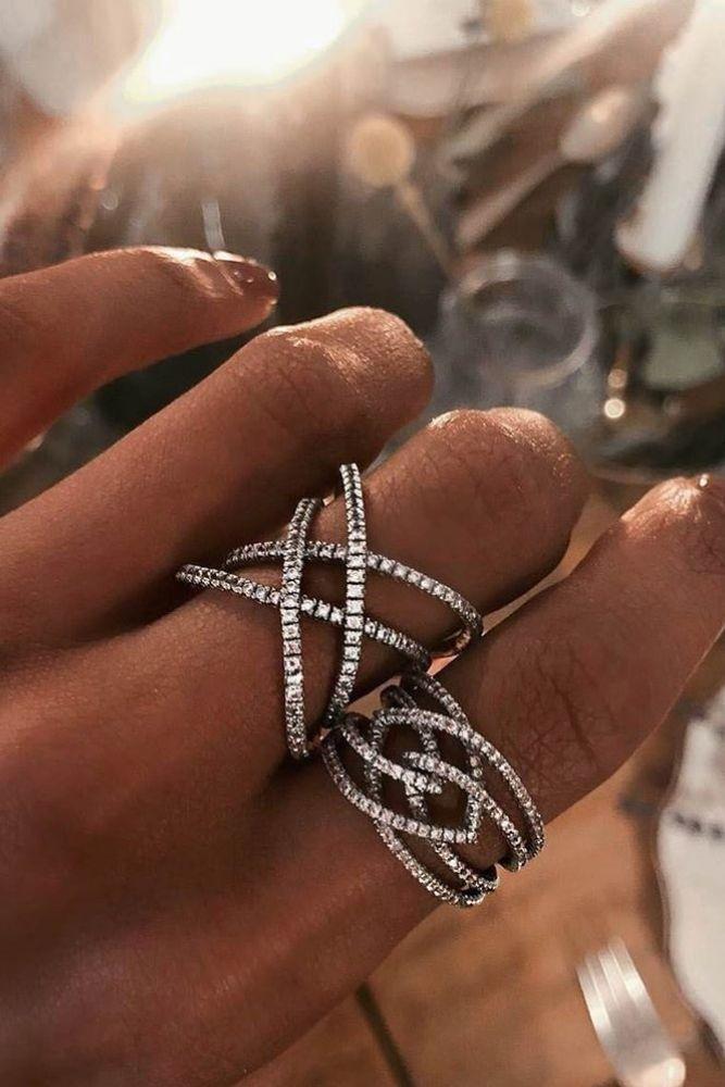 unique engagement rings unique white gold engagement rings1