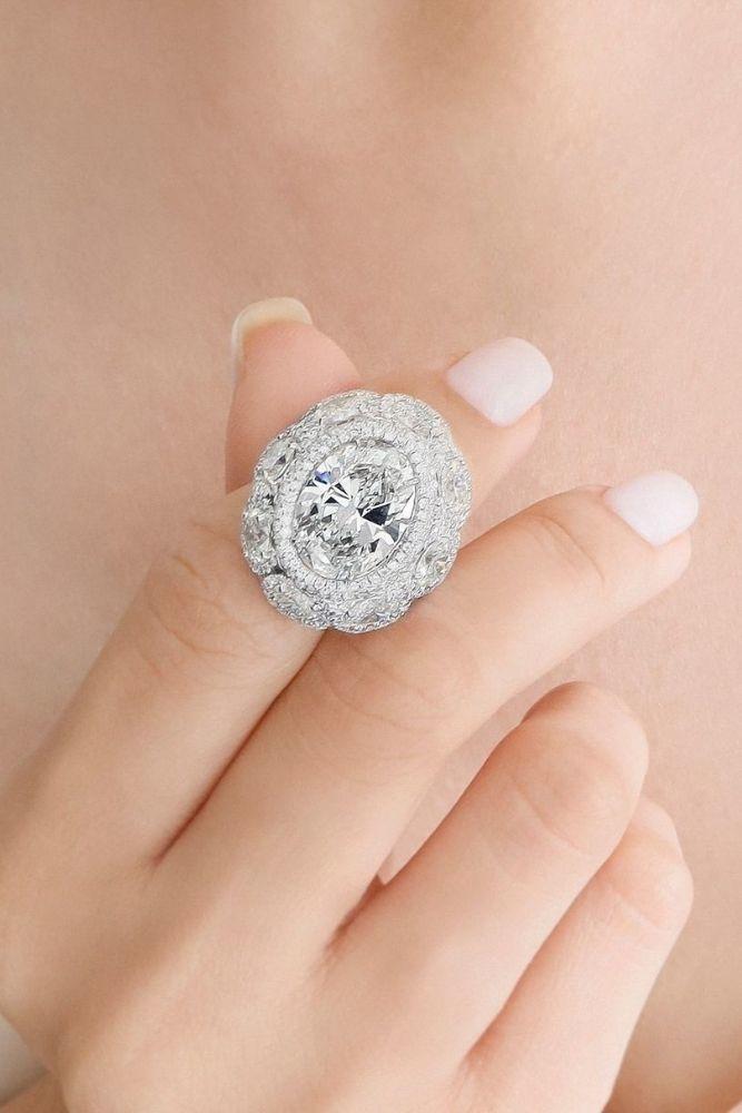 unique engagement rings white gold rings2