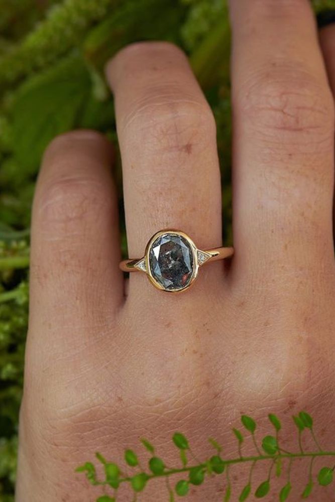 black diamond engagement rings unique rings