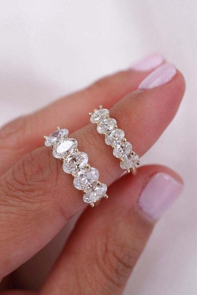 bridal sets white gold wedding bands
