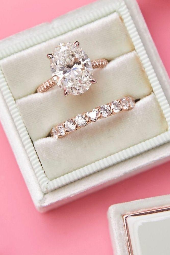 bridal sets with oval cut center stones1