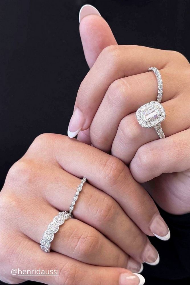 diamond wedding rings chotiki rings with diamonds on hands @henridaussi