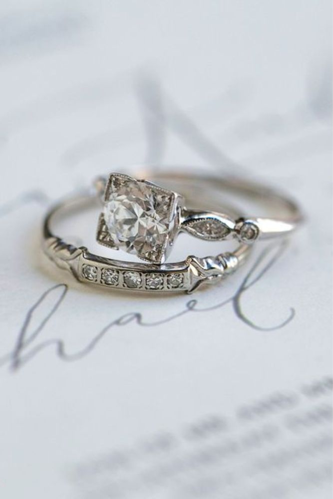 diamond wedding rings vintage rings