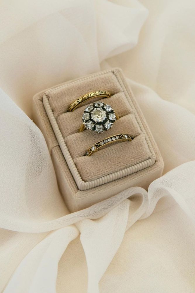 diamond wedding rings vintage rings