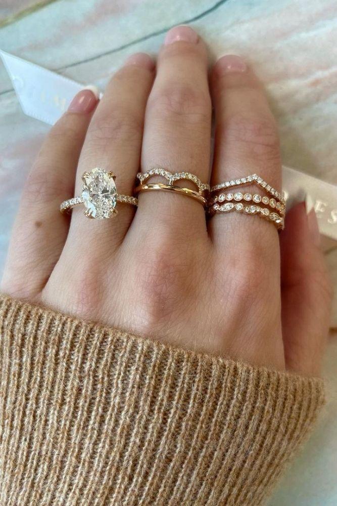 diamond wedding rings yellow gold rings