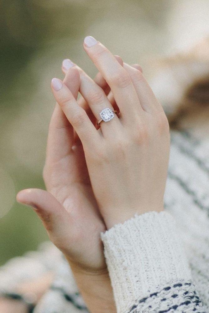 vintage engagement rings in rose gold2