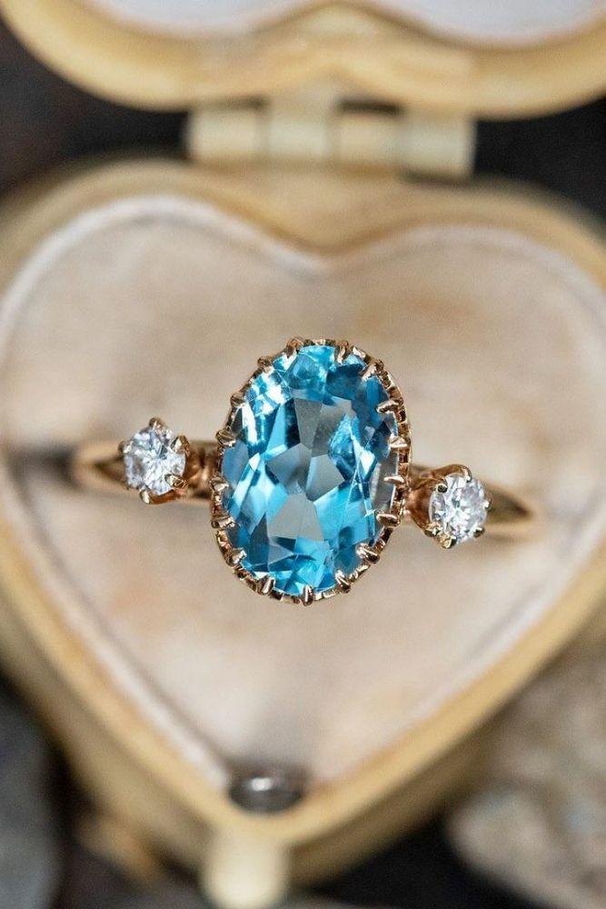 vintage engagement rings rose gold engagement rings2
