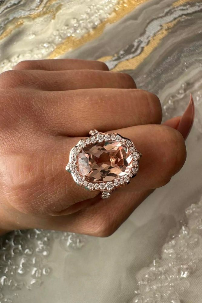 vintage engagement rings rose gold rings