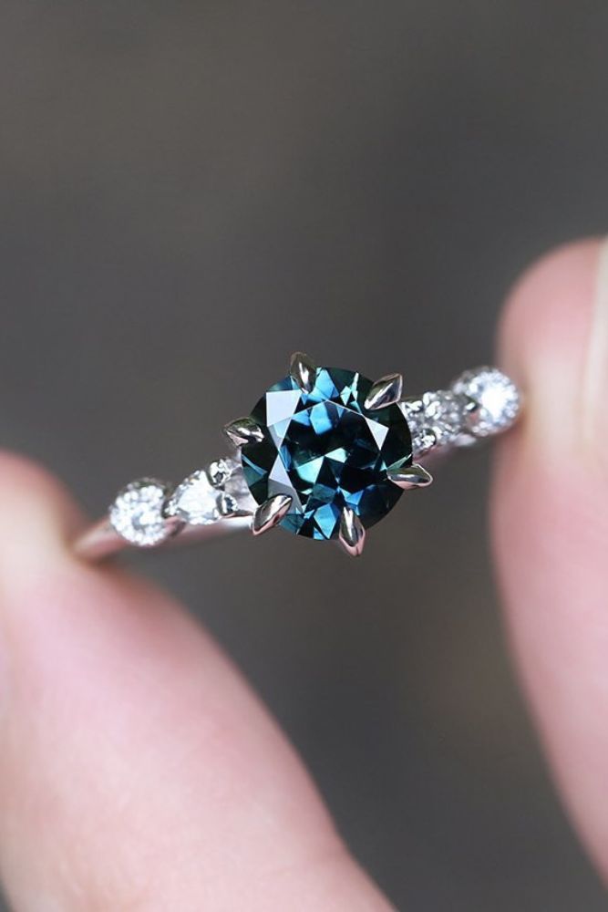 vintage engagement rings white gold rings