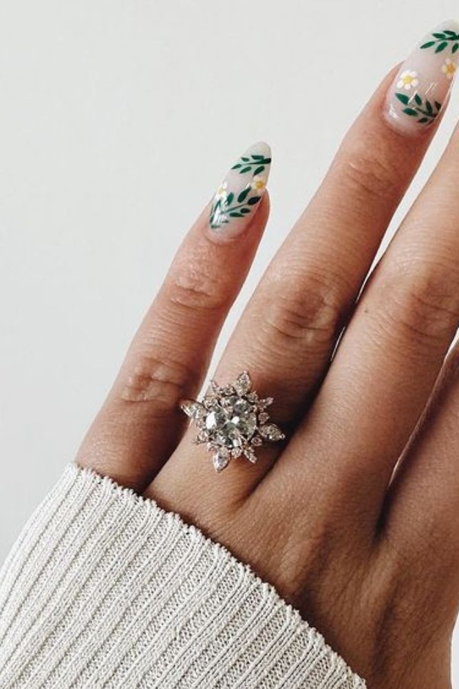 vintage engagement rings with amazing design