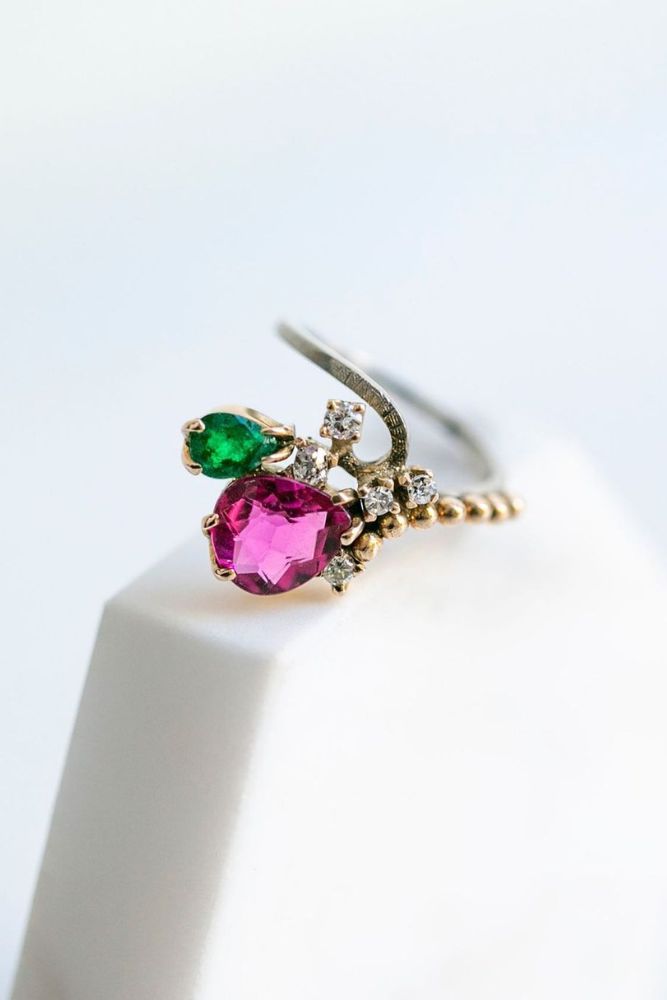 vintage engagement rings with amazing design