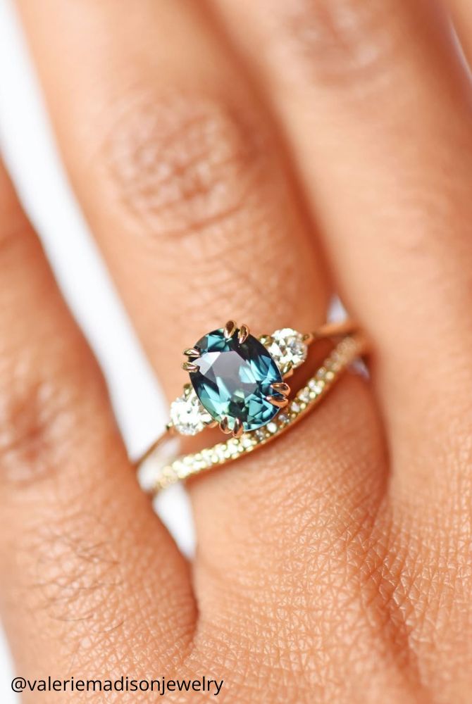 oval engagement rings gold engagement ring with radiant emerald stone ring set with stone path valeriemadisonjewelry