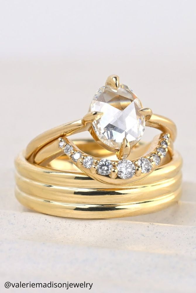 oval engagement rings golden engagement ring with a shining stone unique elements around an eternal shape valeriemadisonjewelry