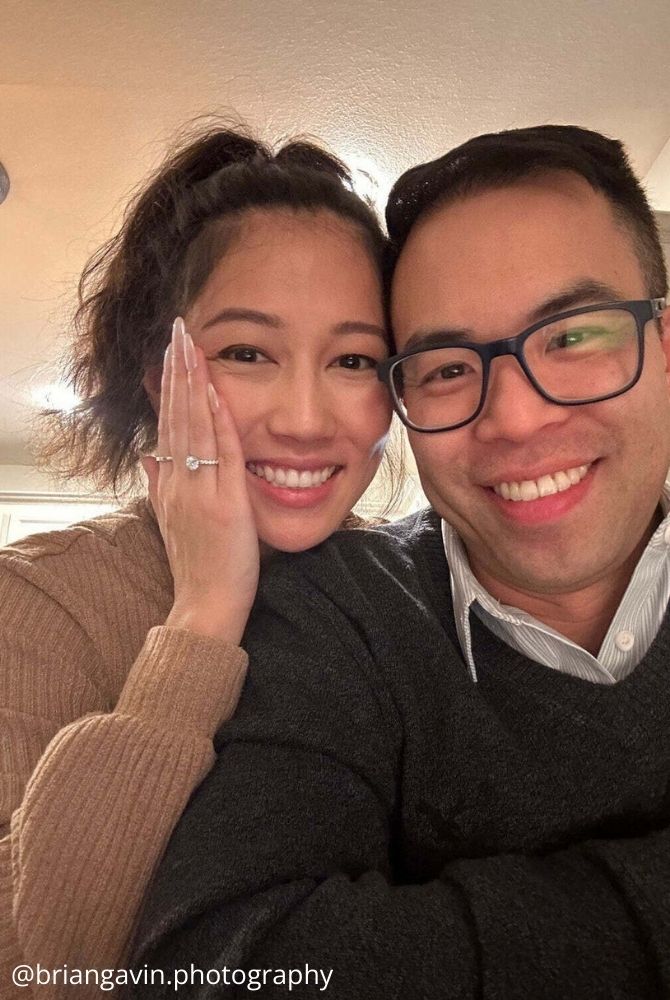 cheap proposal ideas happy bride hug proposal cute at home briangavin.photography