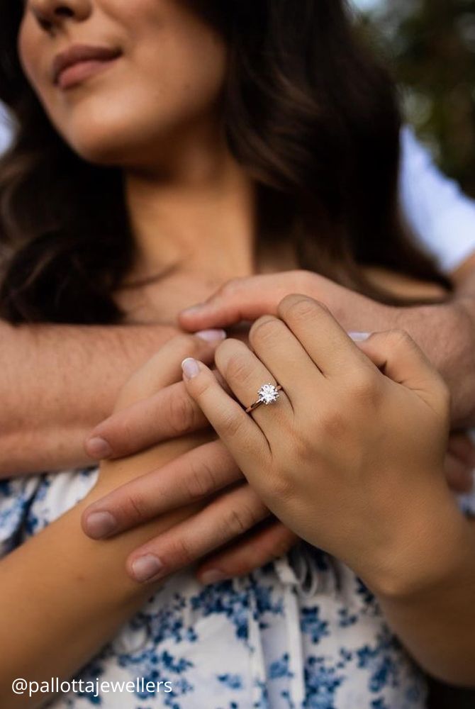 engagement photos hugs newlyweds romantic photo after the proposal with a ring on the hand pallottajewellers